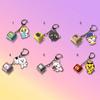 Idol Acrylic Keychain Button Clicker Fidget Stress Relief Bag Charm Keyring Portable Gift