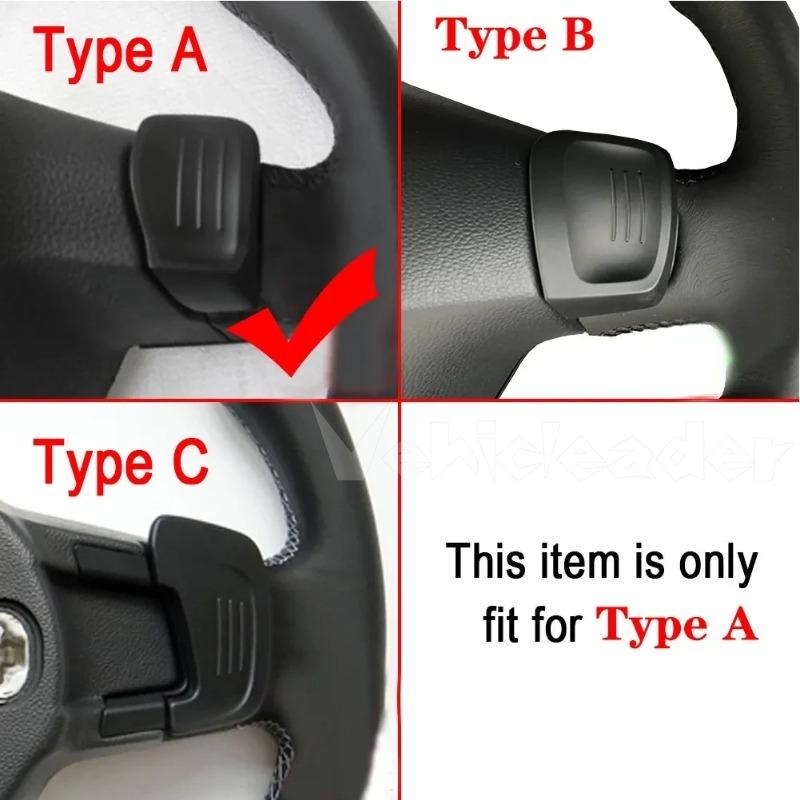 2 шт. Автомобильные удлинители рулевого колеса для VW Golf 5 6 MK6 GTI R Jetta MK5 Passat B6 B7 CC Polo Sharan Tiguan Touareg