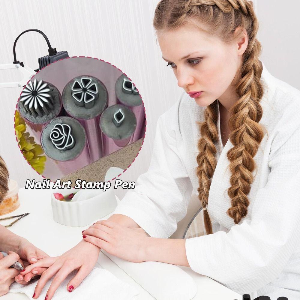 4/610/15 шт. Набор ручек для рисования цветов, для стемпинга ногтей, инструмент для украшения ногтей