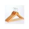 12 шт. Деревянные полированные вешалки для одежды из натурального дерева, гладкие