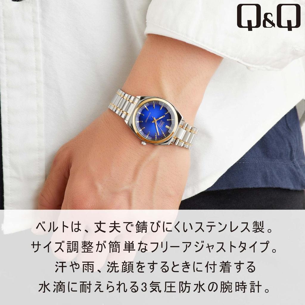 Часы мужские Cue & Cue Classic QB78-412 серебристые