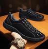 Модная мужская обувь из натуральной кожи, нескользящие кроссовки для активного отдыха, дышащая повседневная обувь большого размера, модные туфли на плоской подошве, мужские мокасины