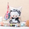 Transparent Doll Storage Pouch Flower Keychain Outdoor Doll Display Bag  Plush Doll