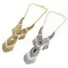 Style Ethnic Simulation Gemstone Decoration Women Necklace With Tassel Design