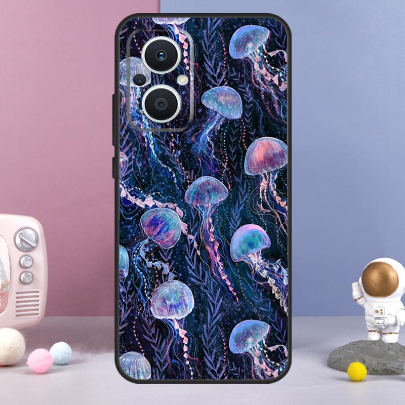 Чехол 'Волшебная Медуза' для OPPO Reno 13 F 11F 12F 14F 10 11 12 14 Pro 7 8 Lite Чехол OPPO Find X6 X5 X8 X9 Pro