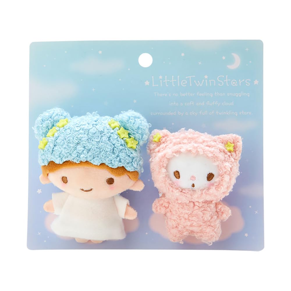 Sanrio Sanrio Брошь Little Twin Stars Kikirara LITTLE TWIN STARS xx 4 см Little Twin Stars Пушистый необычный дизайн Персонаж серии 012513 SANRIO