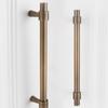 Solid Brass Brushed Antique Brass Bronze 500mm Pull Drawer Knobs T Bar Kitchen Cabinet Handle