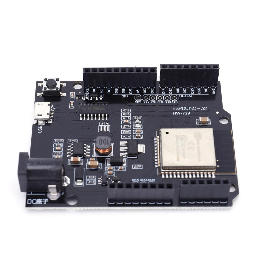 Плата разработки ESP32 4 МБ флэш-памяти DC 5 В-12 В WiFi Bluetooth-совместимый электронный модуль совместимый с для Arduino