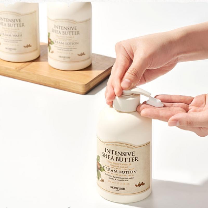 Skinfood [новый] Skinfood Intensive Shea Butter Cream Wash Lotion 450 мл