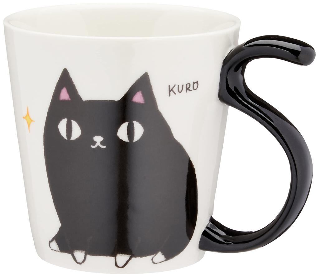 Cat 3 Brothers Tail Mug Kuro 13008