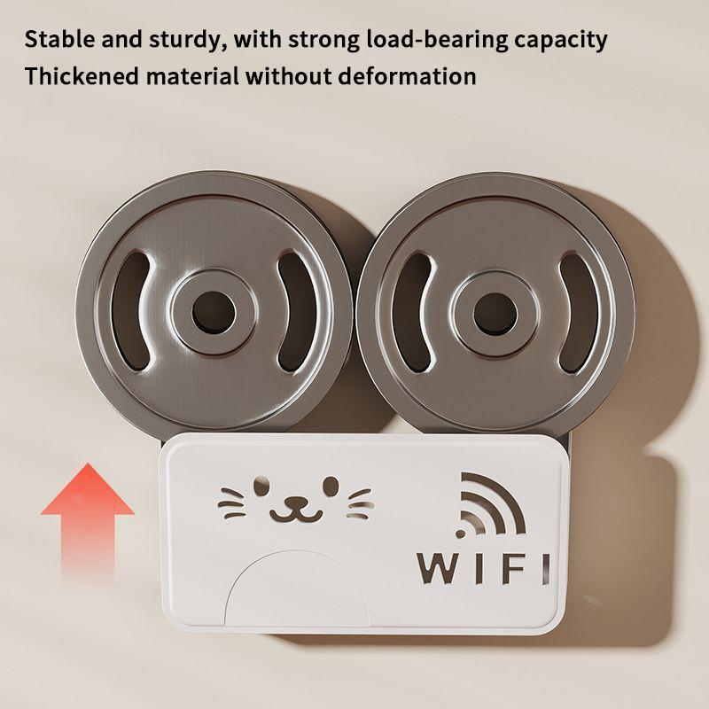 Беспроводной Wi-Fi роутер, коробка для хранения, розетка для гостиной, Wi-Fi декор, настенная полка для ТВ-приставки, органайзер для кабелей и питания