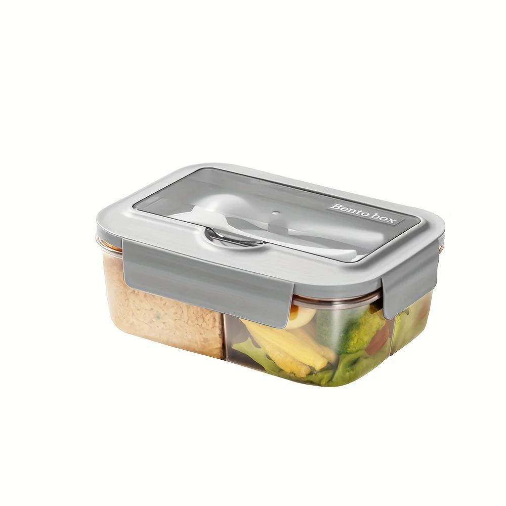 1 шт. Ланч-боксы, Ins Nordic Style -Box, офисные работники, микроволновая печь, перегородка, бенто-бокс, держатель для телефона, японский ланч-бокс