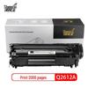 Совместимый черный картридж с тонером HP 12A Q2612A