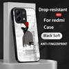 Крутой чехол для телефона 21-one pilot для Xiaomi Redmi Note 13, 12, 11, 10 Pro Plus S, 5G, 12S, Мягкий черный чехол для телефона
