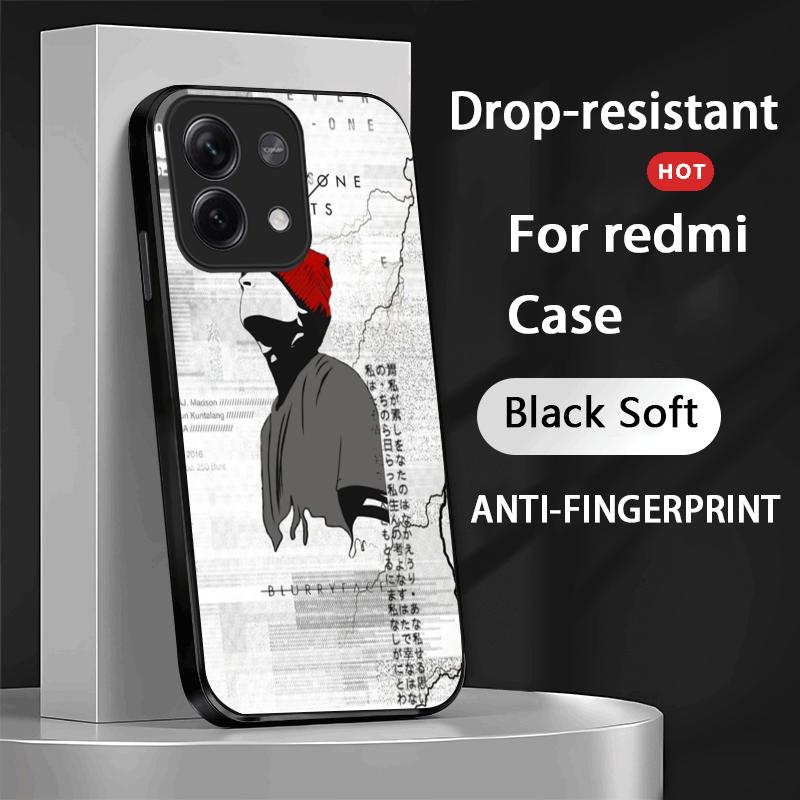 Крутой чехол для телефона 21-one pilot для Xiaomi Redmi Note 13, 12, 11, 10 Pro Plus S, 5G, 12S, Мягкий черный чехол для телефона