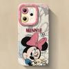Чехол для мобильного телефона Mickey Minnie applies opporeno14 reno13 женский reno12pro + защитный чехол все включено.