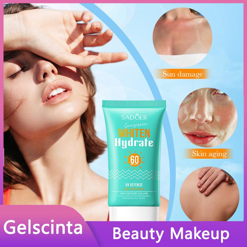 SADOER Отбеливающий и увлажняющий солнцезащитный лосьон с защитой от ультрафиолета