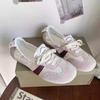 Французские балетки женские летние туфли на плоской подошве 2024 года, новые дышащие белые туфли на шнуровке с одной педалью, модные одинарные туфли