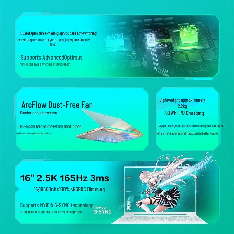 Asus Игровой ноутбук TUF Gaming F16 Pro (Китайская версия)