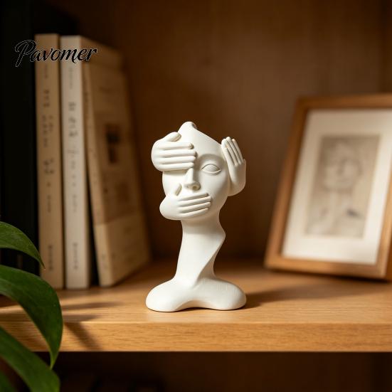 Современные домашние аксессуары 3D-печатная абстрактная арт-скульптура, Современный настольный орнамент для офисного стола, Декор для центра стола, Креативный портрет
