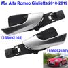 Передняя левая правая внутренняя дверная ручка автомобиля для Alfa Romeo Giulietta 2010 - внутренняя ручка хром серебристый 156092167