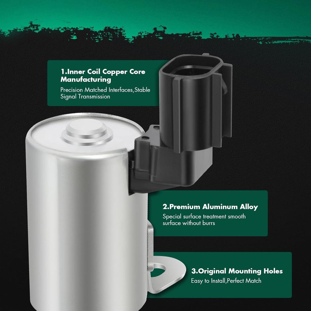 SCITOO 918-116 VVT Control Actuator Solenoid 2009-2013 for Nissan Cube 2013-2014 for Nissan NV200 2007-2012 for Nissan Sentra