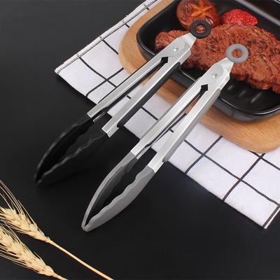 Щипцы для еды из пищевого силикона Кухонные щипцы Посуда Зажим для щипцов Аксессуары для сервировки салатов Инструменты для барбекю