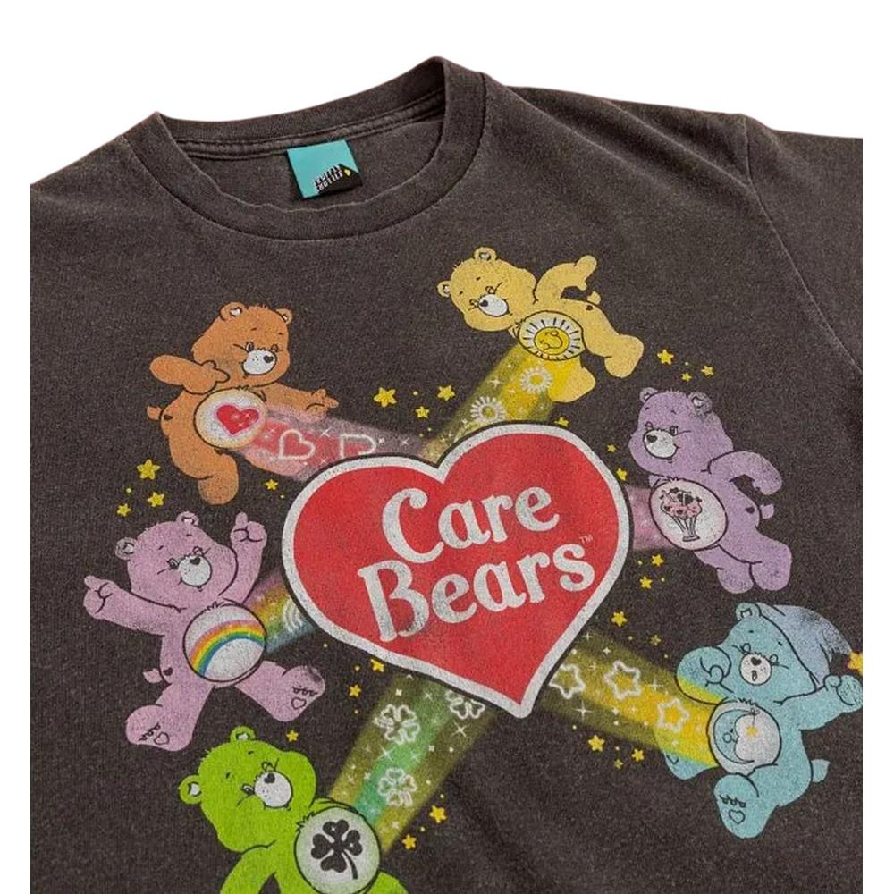 Care Bears Unisex Adult Stare Gang Vintage Wash T-Shirt