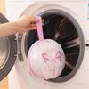 Мультяшный мешок для стирки бюстгальтеров, дышащий, защищающий от деформации, с ручкой, предотвращающий спутывание