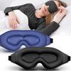 100% Светонепроницаемая Маска для Сна 3D Маска для Сна для Глаз Пена с Памятью Мягкая Маска для Глаз Повязка Помощь для Сна Slaapmasker