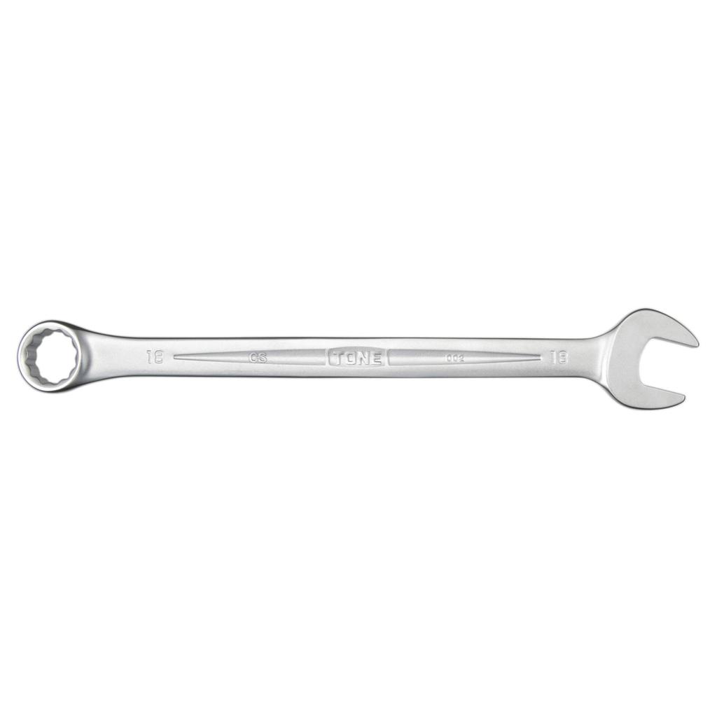 TONE Combination Spanner Width Across Flats 18mm CS-18