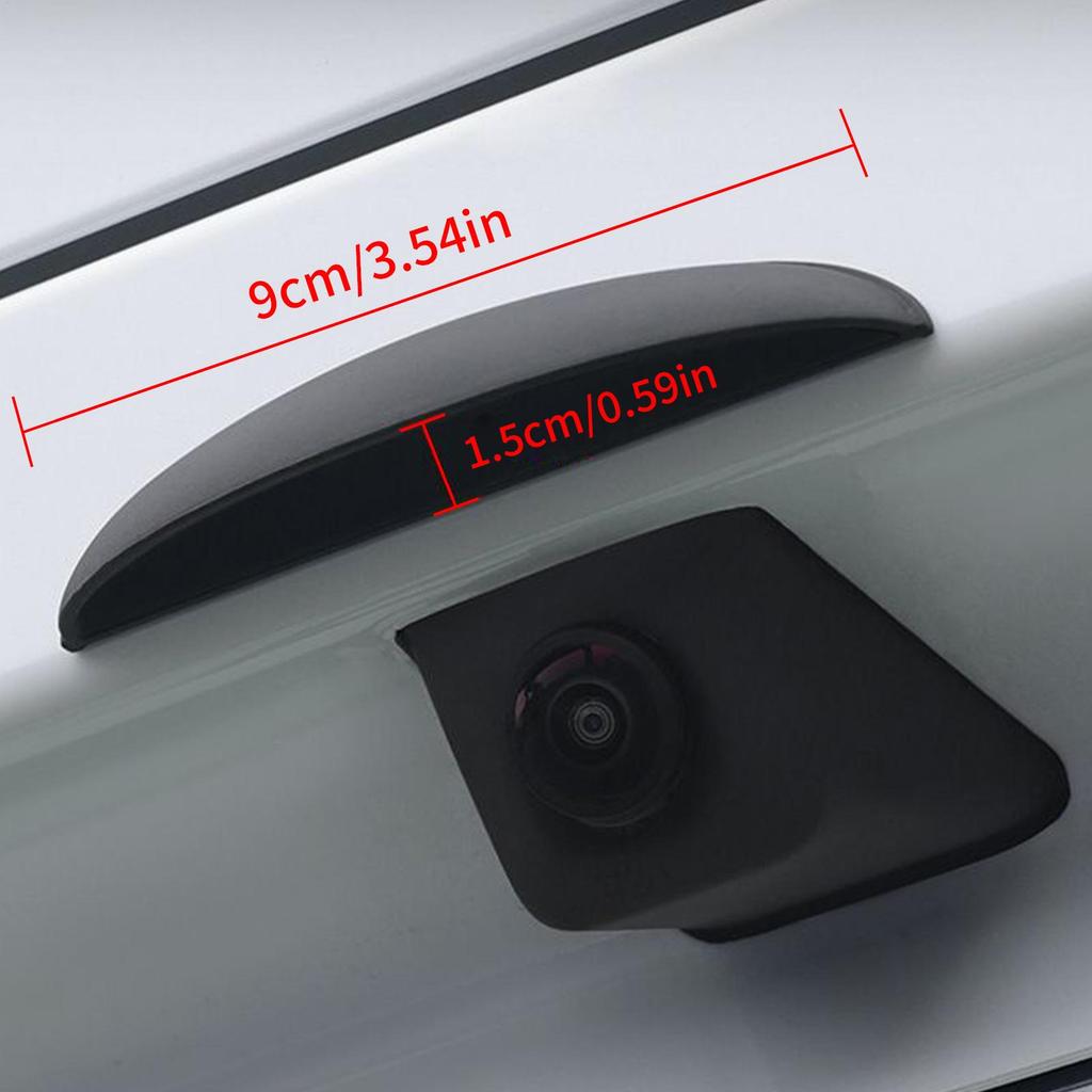 Защитный козырек от дождя для автомобильной задней камеры Защитная крышка для камеры заднего вида автомобиля Клейкая наклейка Универсальный козырек от дождя Защитная наклейка