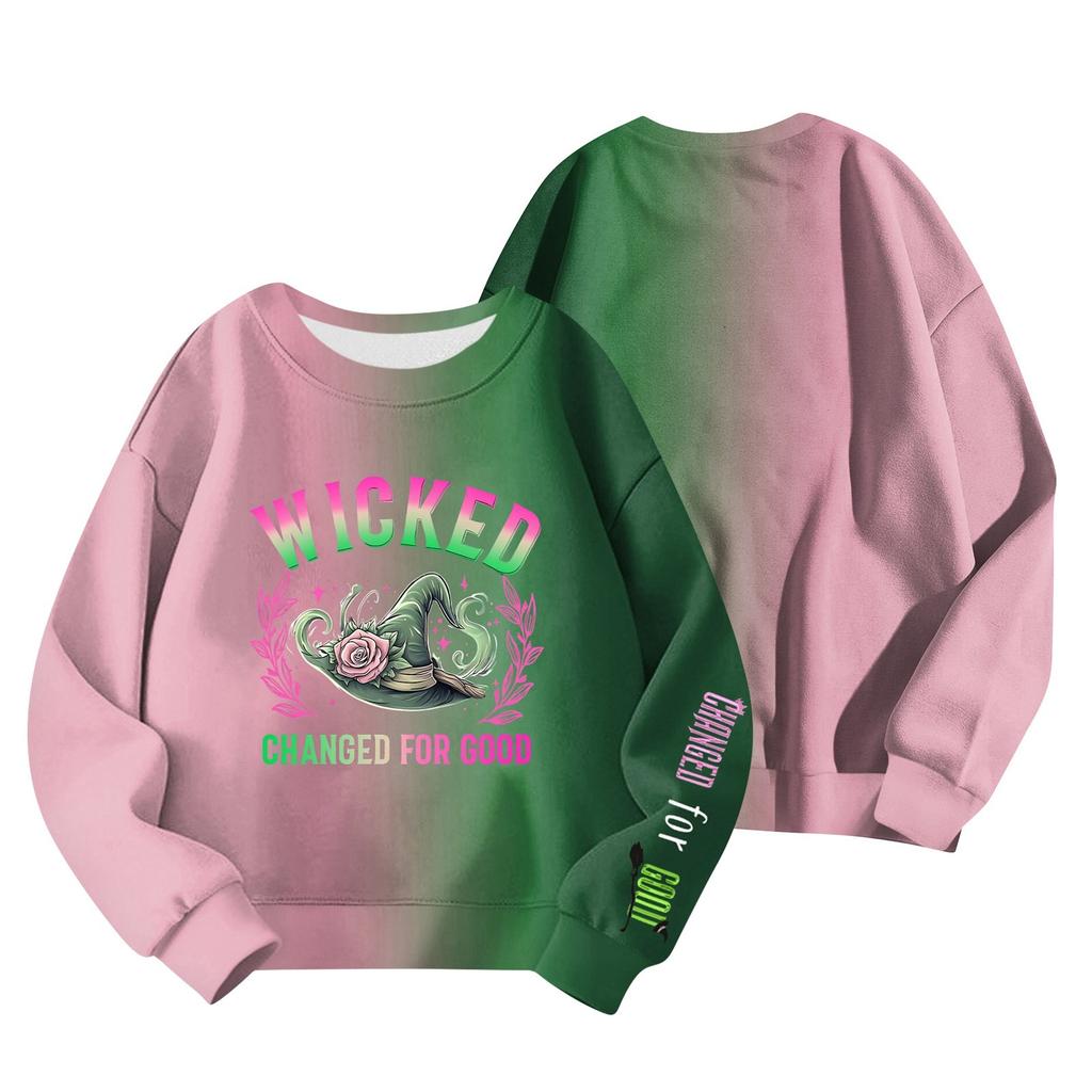 Детская толстовка с капюшоном для мальчиков и девочек, модная толстовка с длинными рукавами с принтом, возраст 3-14 лет