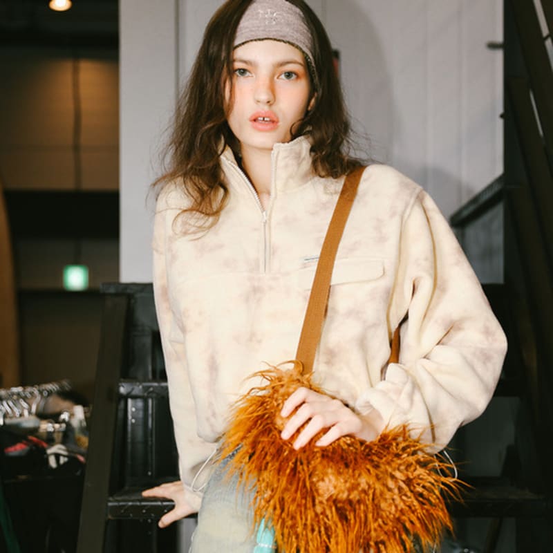 Повязка на голову Naked Surf Club N.S.C из махровой ткани (хаки)