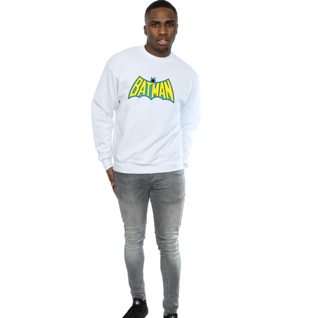 Batman Mens Retro Logo Sweatshirt