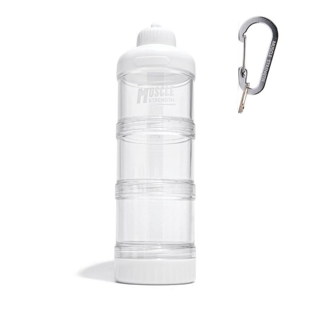 Plastic Protein Powder Box 1/2/3 Layer Snack Can High Quality Medicine Box