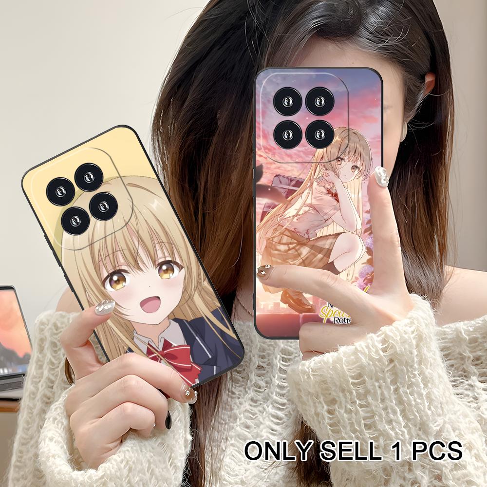 Чехол для телефона Angel Mahiru Shina для Xiaomi 15 14 13 12 Mi 11 T Ultra Lite Pro S X 5G Мягкий ТПУ Ударопрочный Чехол