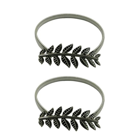 1 пара пружинных подхватов для штор, металлические резные лоси, павлин, листья, перья, декоративные драпировки, держатели для оконных штор, подхваты, аксессуары для штор