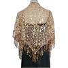 Sequins Triangle Shawl Capes Belly Dancing Scarf Shiny Sequins Tassel Shawls  Belly Dancing Belt