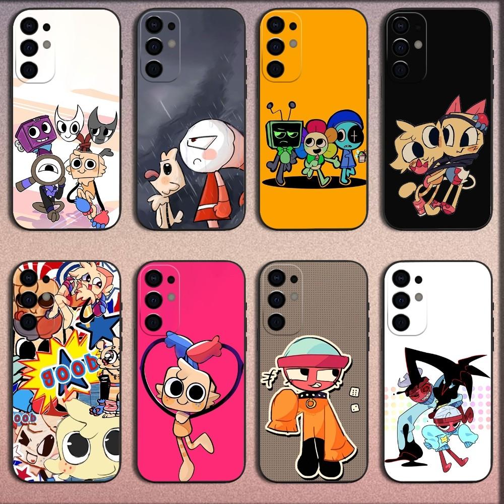 Чехол для телефона G-Goob D-Dandys World для Samsung S25, S24, S21, S22, S23, S30, Ultra, S20, Plus, Fe, Lite, Note, 10, 9, 5G Черный Мягкий Чехол