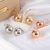 Мода Большой Круглый Шар Ювелирные Изделия Серьги-Кольца Серьги Застежка для Уха Висячие Серьги Серьги-Подвески