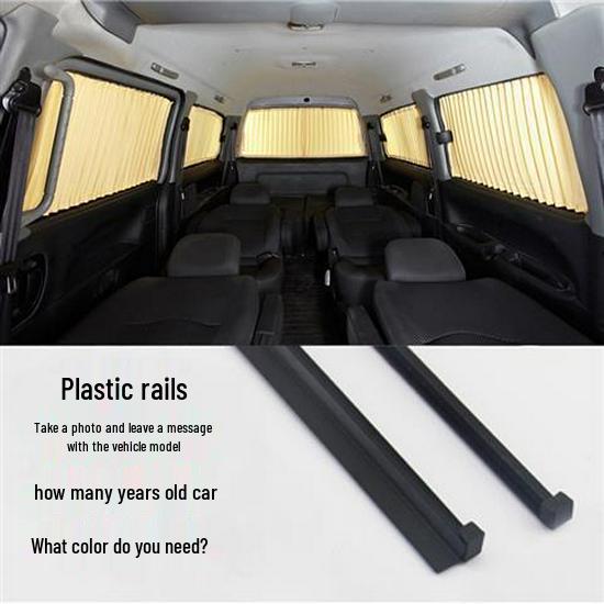 Солнцезащитные шторки для Ford Edge – Направляющая из алюминиевого сплава, Автомобильные шторки для затенения