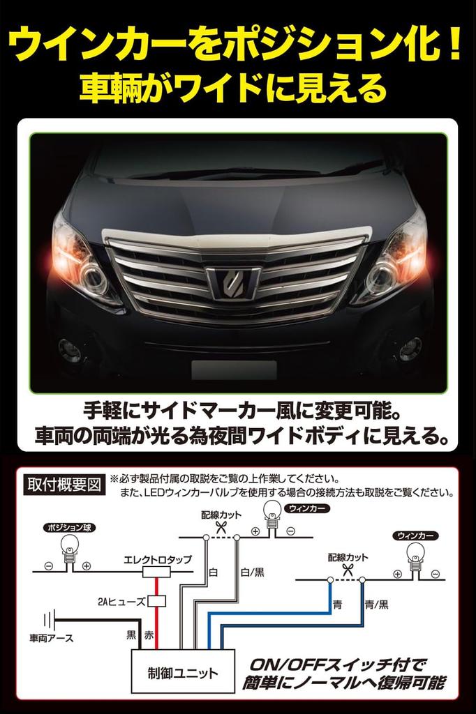 IPF Turn Signal Position Kit X2 LED Turn Signal Compatible XW-04