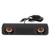Wired Speaker HiFi Stereo Subwoofer USB Powered 3.5mm Plug Portable Desktop Long Speaker for TV