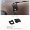 ABS Car Air AC Outlet Vent /Window Lift / Steering Wheel Frame Cover Trim For Lexus ES 2018 -  Carbon Fiber Look Accessories