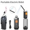 Портативное водонепроницаемое электрическое биде IPX6, ручное дорожное биде, распылитель шаттаф с насадкой 180° и бутылкой для воды 400 мл
