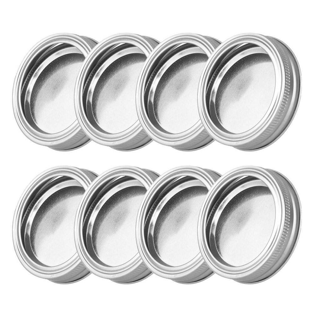 Mouth Covers Tinplate Split Type Good Sealing Performance Canning Lids Widely Used Classic Color Storing Spices Candie Biscuits