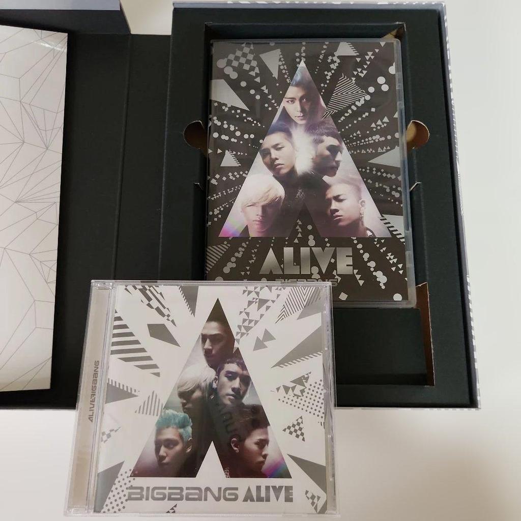 [USED] BIGBANG ALIVE 2 DVDs + 1 CD