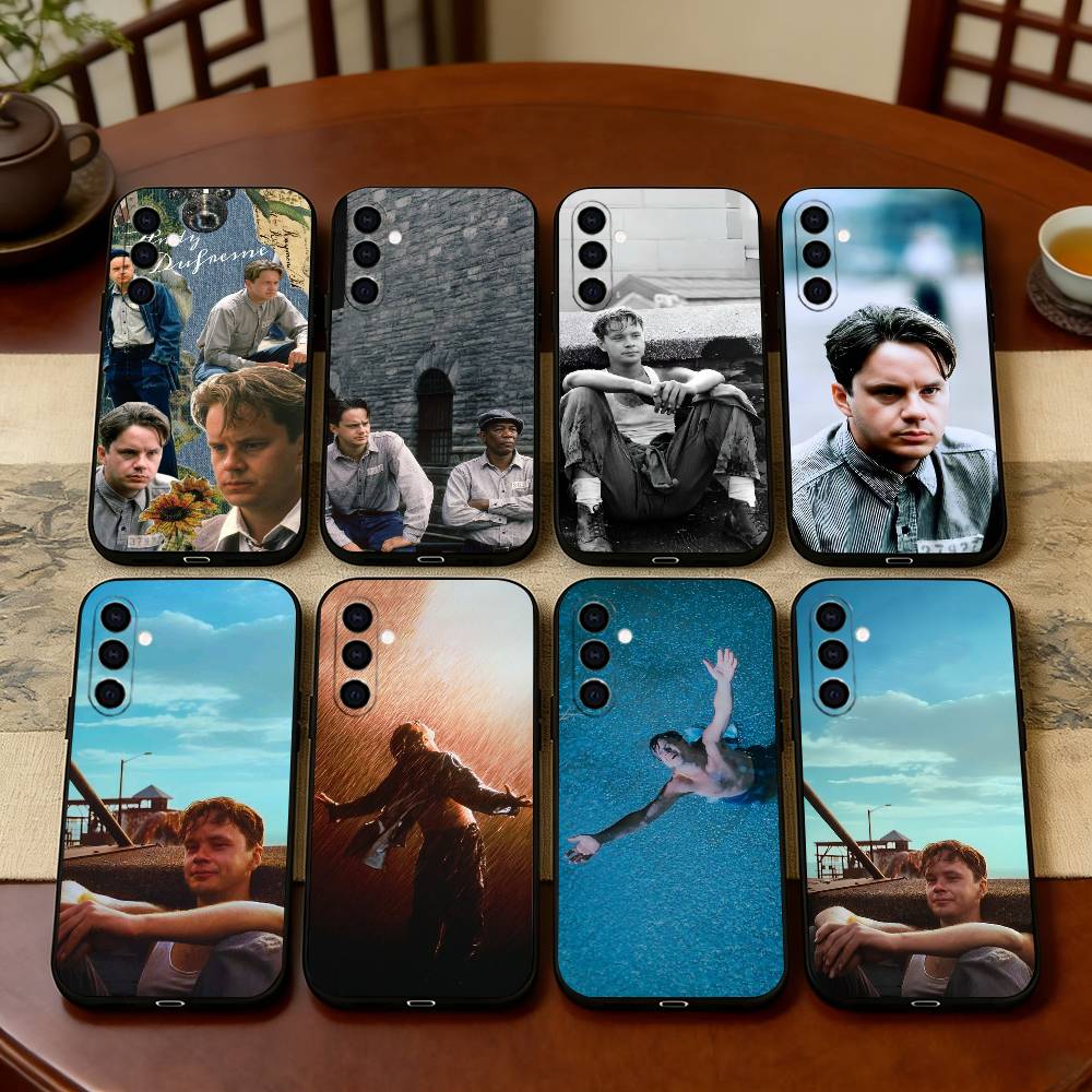 S-Шоушенк A-Энди Чехол для телефона Черный Силиконовый Мягкий Для Samsung Galaxy A73,A72,A71,A70,A53,A52,A51