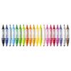 Zebra Pen for 15 Thick and Thin Water-Based Paper, Makiki, Colors, WYT5-15C,